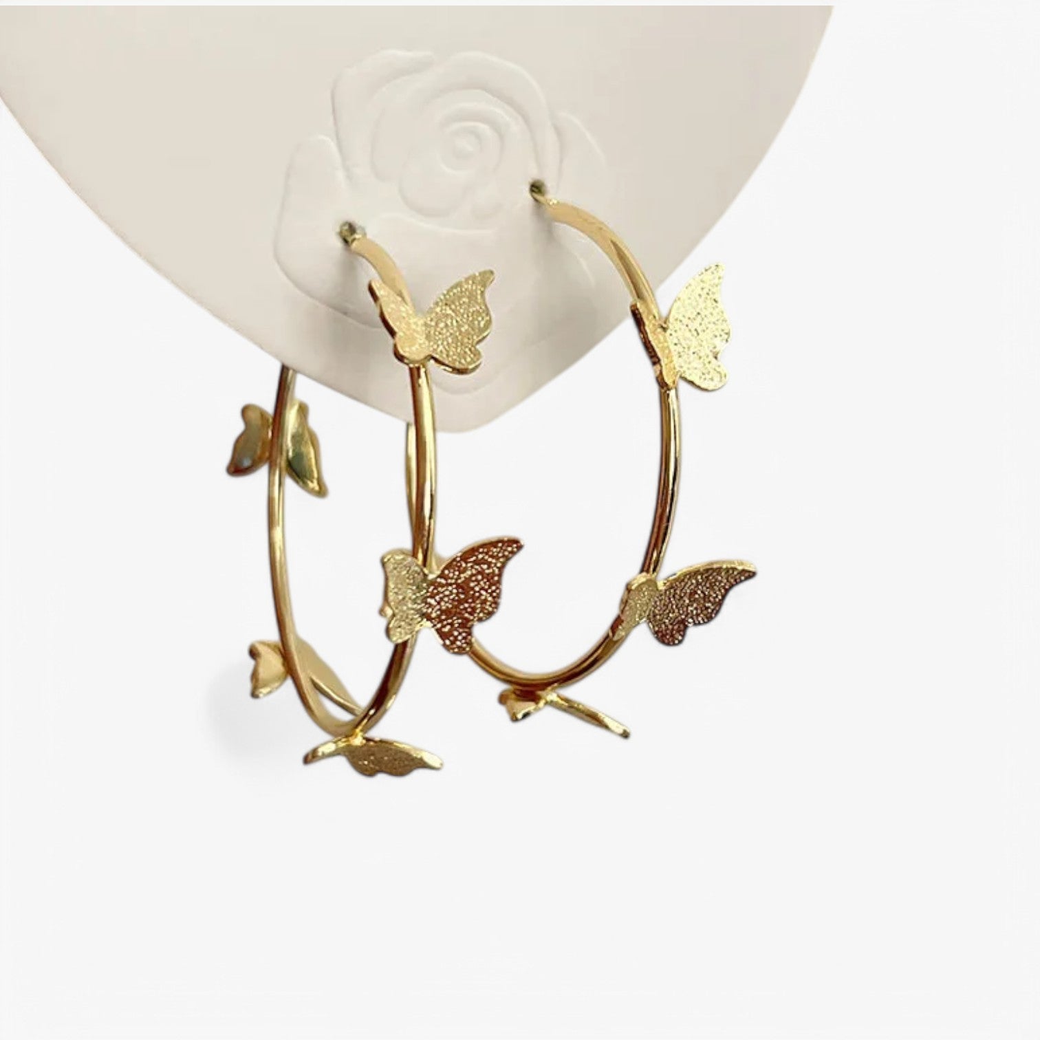Orecchini a cerchio morbidi e trendy –, stilosi e leggeri Donna - Oro - Accessories Jewelry cerchio donna jewelry leggeri morbidi orecchini orecchini cerchio stilosi womens earring - Concept Palermo