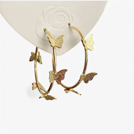 Orecchini a cerchio morbidi e trendy -, stilosi e leggeri Donna - Oro - Accessories Jewelry cerchio donna jewelry leggeri morbidi orecchini orecchini cerchio stilosi Women womens earring - Concept Palermo