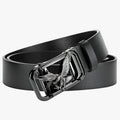Estilo orgulloso cinturón de piel auténtica con hebilla de águila para hombre