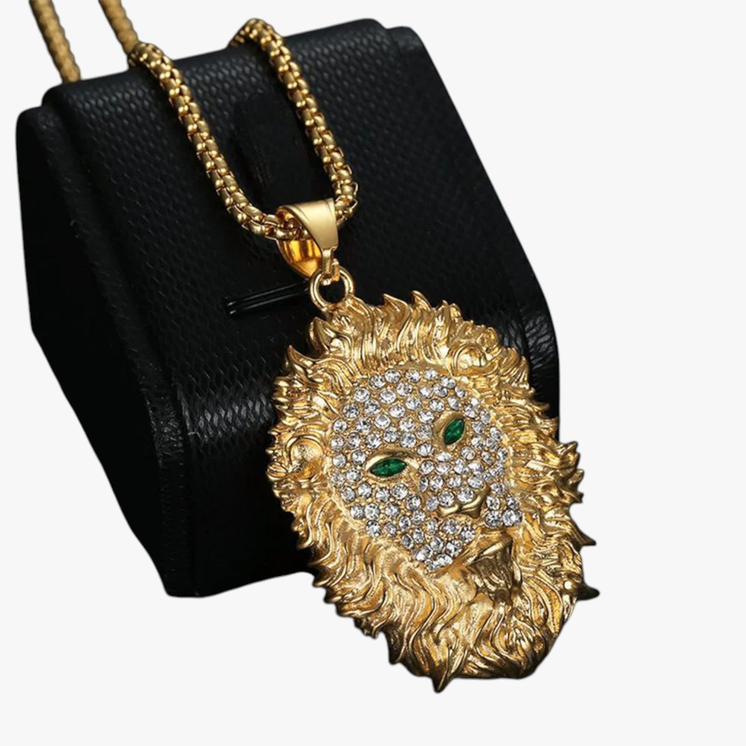 Dominio e Stile in Ogni Dettaglio Il Leone Bling per l'Uomo che Comanda - - bling comanda dettaglio dominio dominio stile Fashion Necklaces jewelry leone necklace necklace for men NECKLACES ogni - Concept Palermo