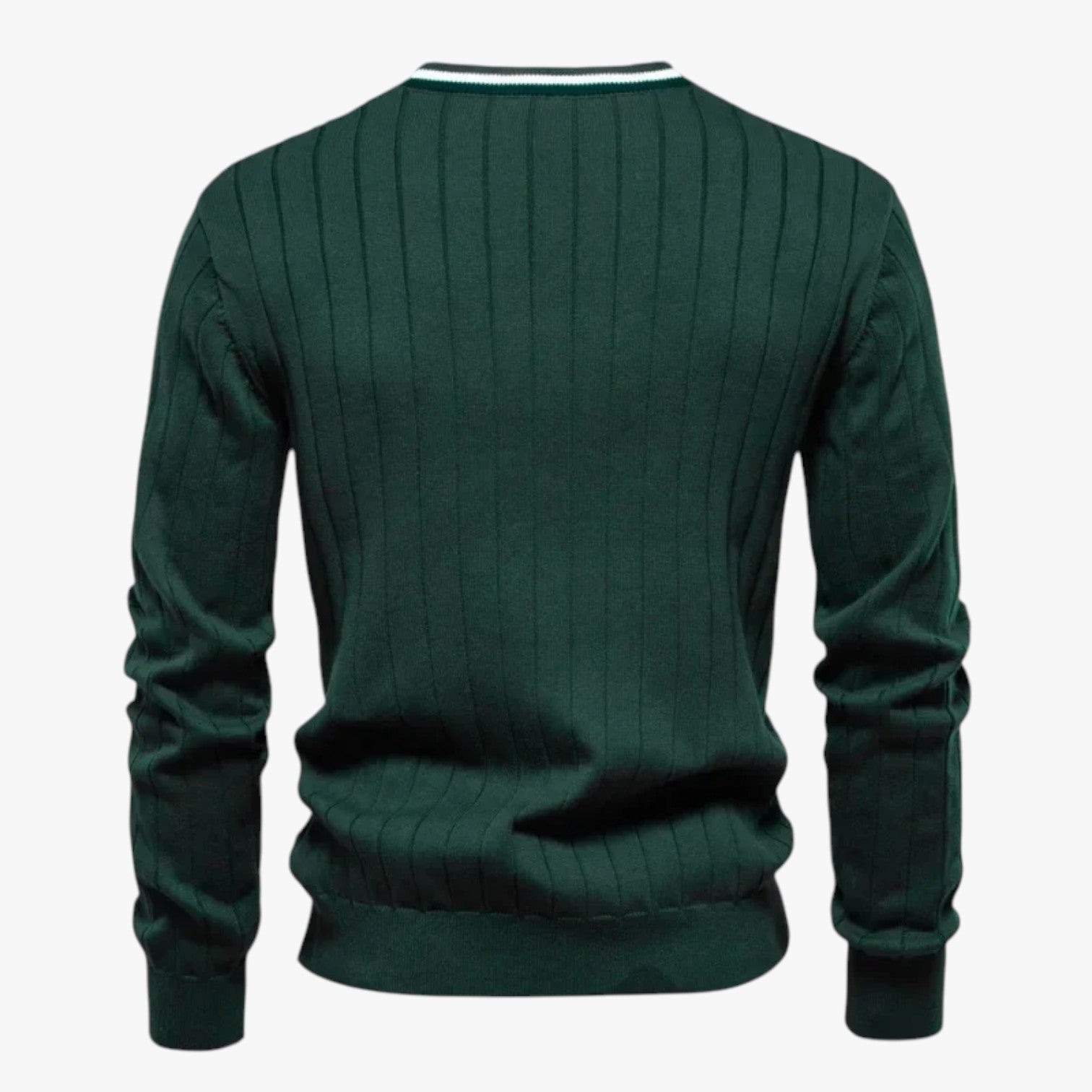 Cardigan in lana con scollo a V da uomo, stile caldo color block per autunno/inverno - - autunno block caldo cardigan cardigan lana color inverno lana Sweater sweater men sweaters - Concept Palermo