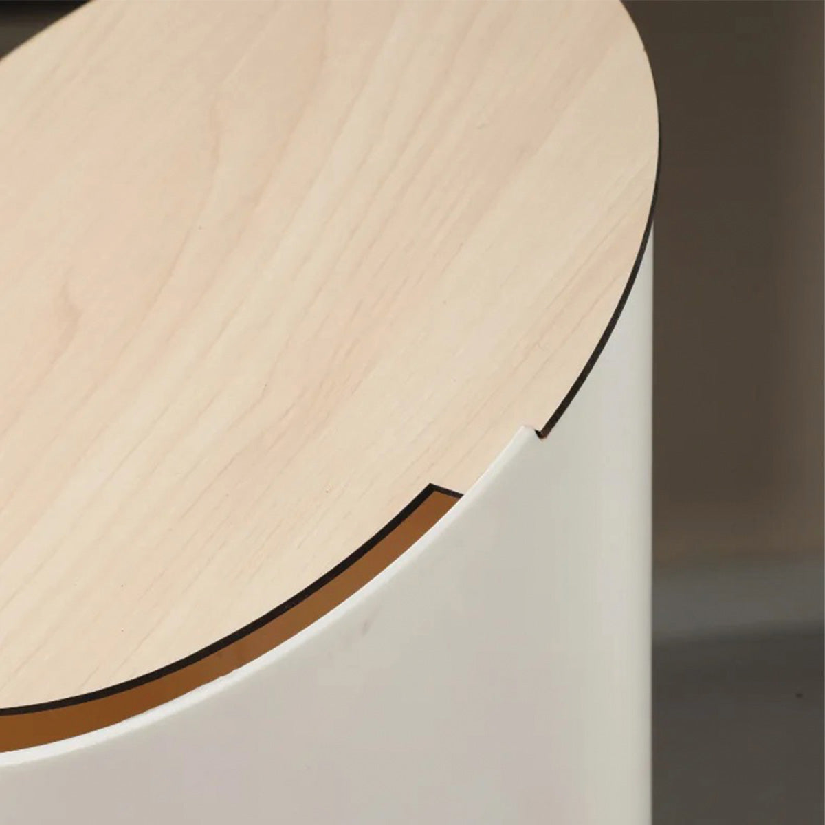 Cestino Skrå in Acero Design Moderno in Legno per una Gestione dei Rifiuti - - acero Bathroom cestino cestino skrå Decor design gestione home & garden Kitchen legno rifiuti - Concept Palermo
