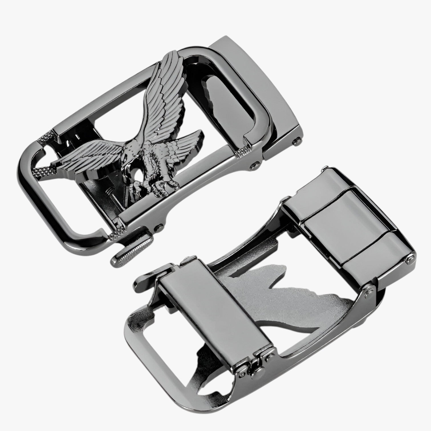Stile Fiero Cintura in Vera Pelle con Fibbia Aquila Uomo - - aquila Belts belts for men cintura fibbia fiero Mens belt pelle stile stile fiero - Concept Palermo