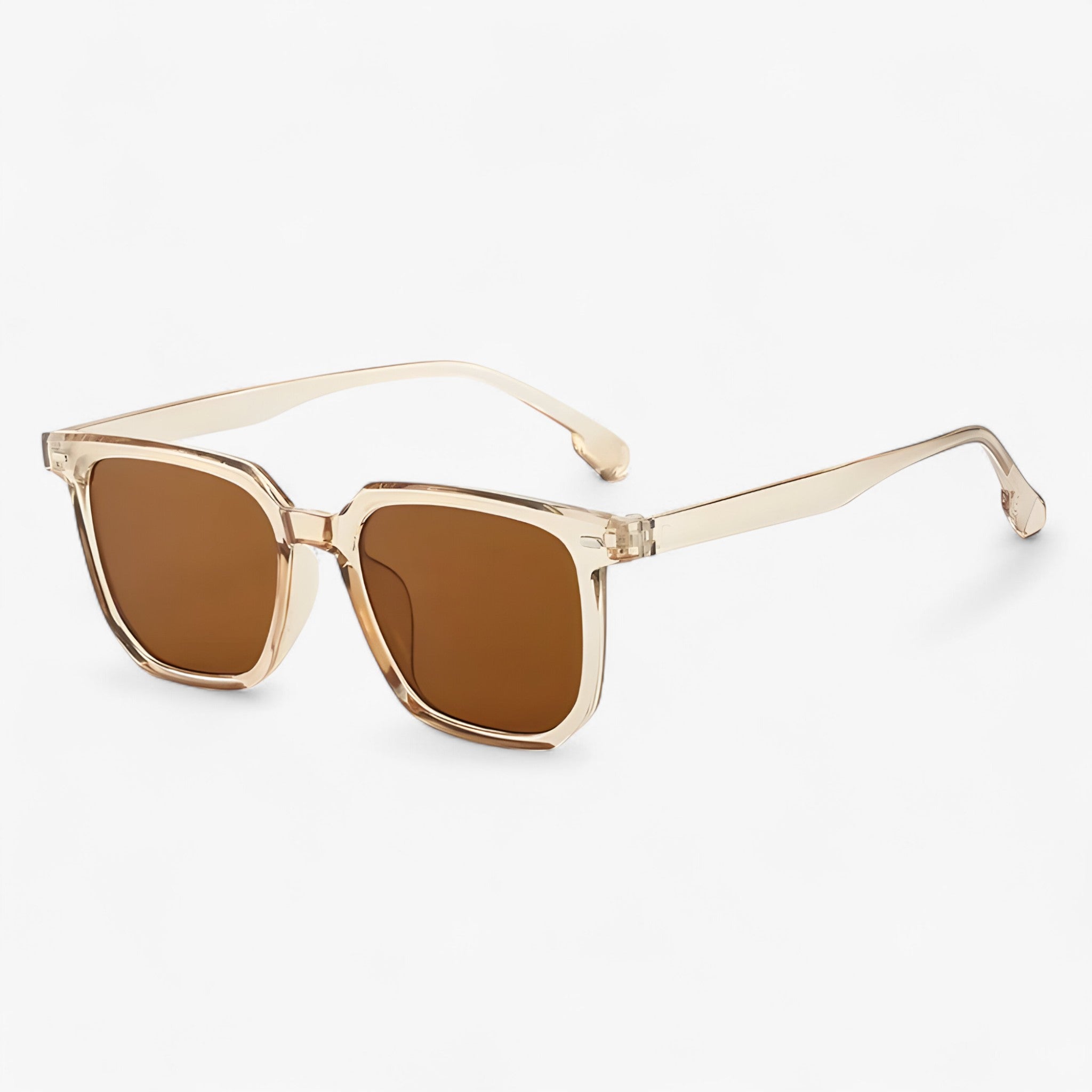 Occhiali da sole quadrati vintage unisex stile retrò Uomo - Tè As Picture - Fashion Sunglasses men sunglasses polarized mens sunglasses occhiali occhiali sole Polarized man sunglasses quadrati retr sole stile sunglasses sunglasses polarized men unisex - Concept Palermo