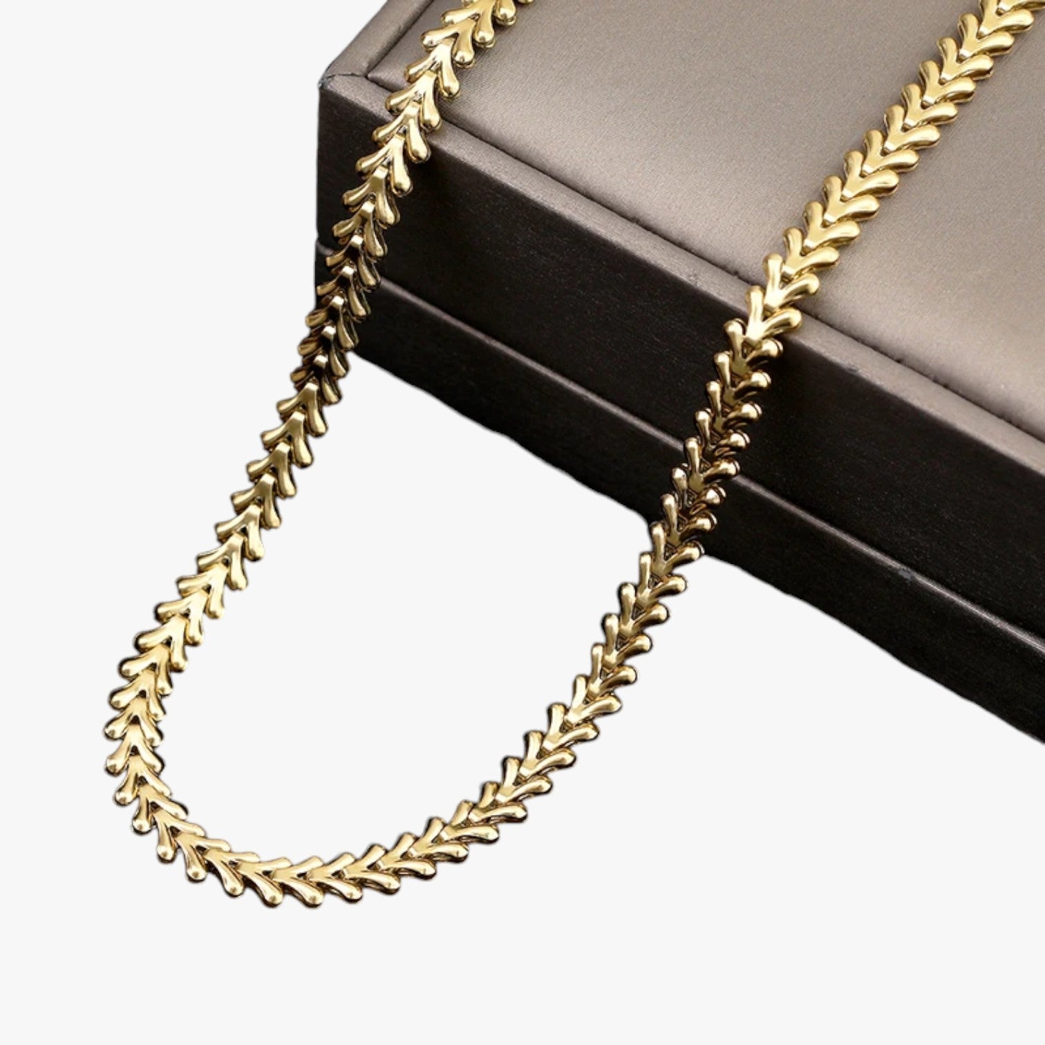 Collana Choker in acciaio inossidabile a forma di bottiglia Lana Donna - - acciaio bottiglia choker collana collana choker donna elegant womens necklaces forma inossidabile Necklace NECKLACES Necklaces for Women - Concept Palermo