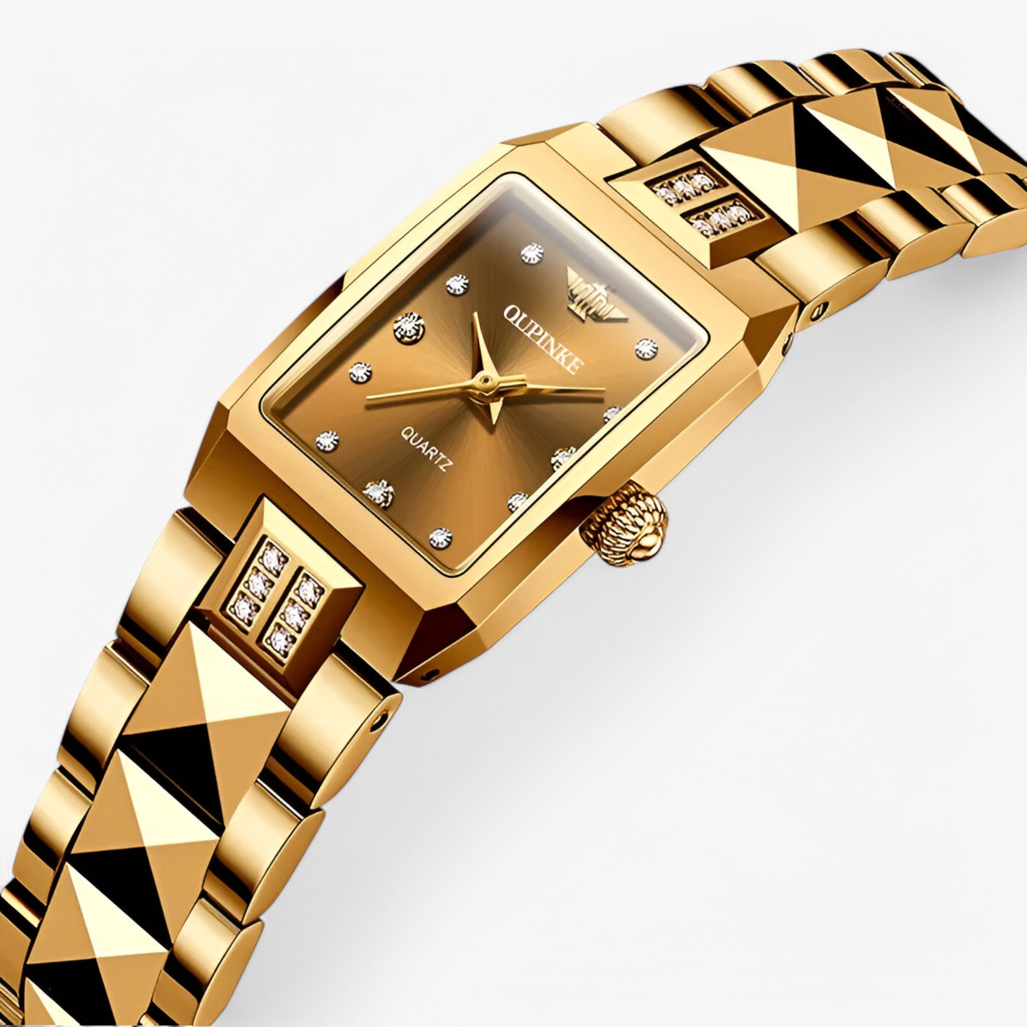 Orologio di Lusso Impermeabile con Movimento al Quarzo - Tutto Oro - female watch impermeabile movimento orologio orologio impermeabile quarzo watch for women watches - Concept Palermo