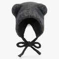 Gorro invernal de cuero y lana - Moderno y cómodo Hombre