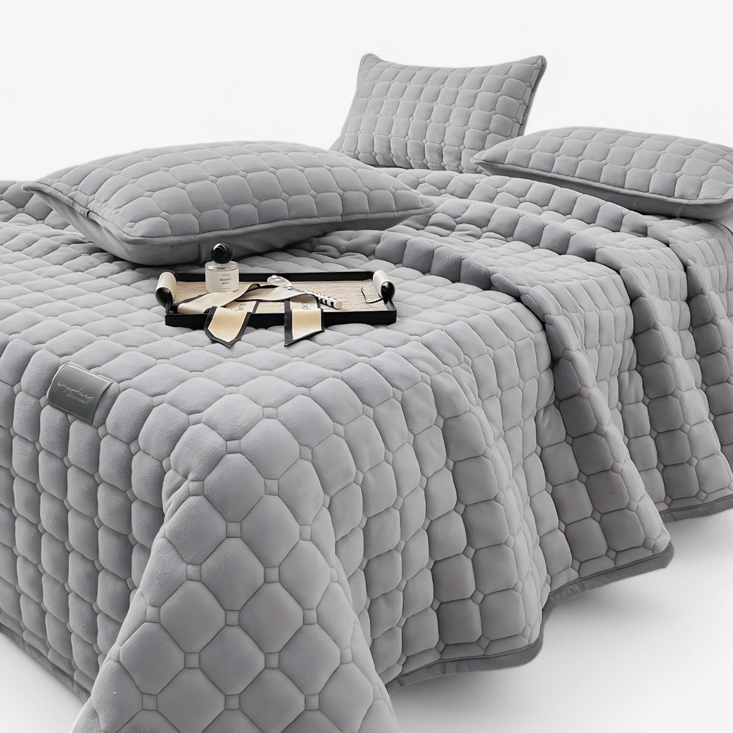 Copripiumino in morbido velluto per comfort e lusso - - bedroom comfort copripiumino copripiumino velluto Home home & garden velluto - Concept Palermo