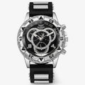 Orologio sportivo con cinturino in silicone comodo Uomo