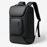 Waterdichte heren rugzak met USB-poort voor laptop, werk en reizen