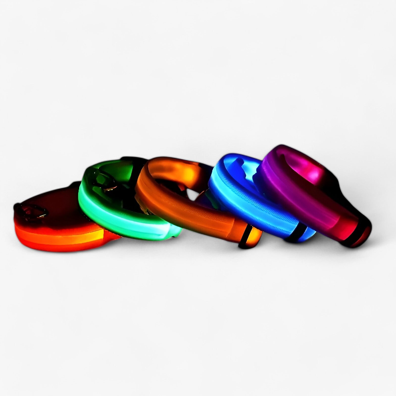 Collare LED per Cani Sicuro - Visibile al Buio - - buio cani collare collare cani Dog Collar DOG SUPPLIES Pet supplies pets & supplies sicuro visibile - Concept Palermo