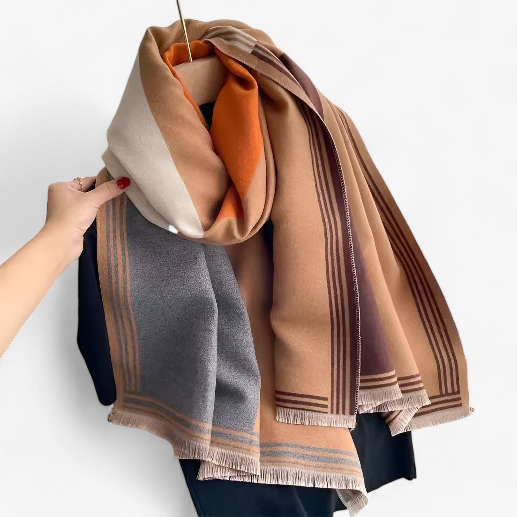 Sciarpa di Lino Luxe – Eleganza e Calore in Uno Uomo - - calore eleganza lino luxe scarves & shawls sciarpa sciarpa lino uomo - Concept Palermo