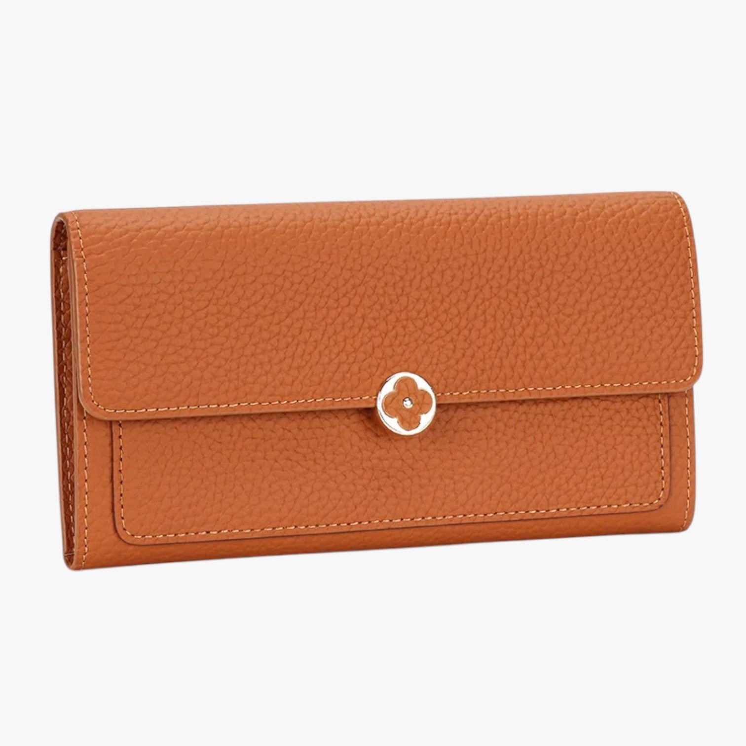 Portafoglio da donna in vera pelle, eleganza e funzionalità - Marrone - donna eleganza funzionalità pelle portafoglio portafoglio donna vera wallet wallets womens wallet - Concept Palermo