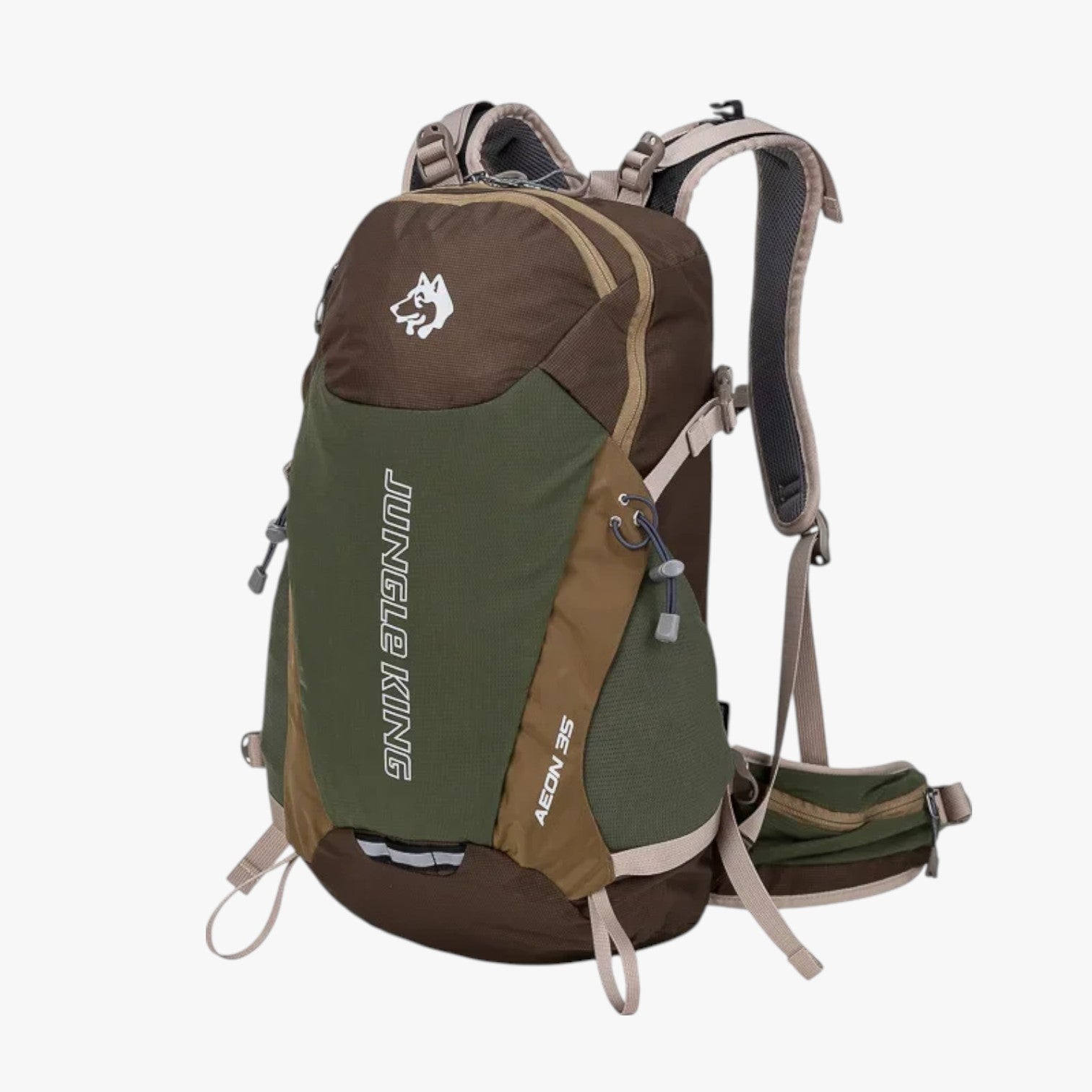 Zaino Trekking Zanzibar 35L Leggero e Versatile per Escursioni e Viaggi - Verde 30 - 40L - Bags bags for men escursioni leggero men bag mens bag trekking versatile viaggi zaino zaino trekking - Concept Palermo