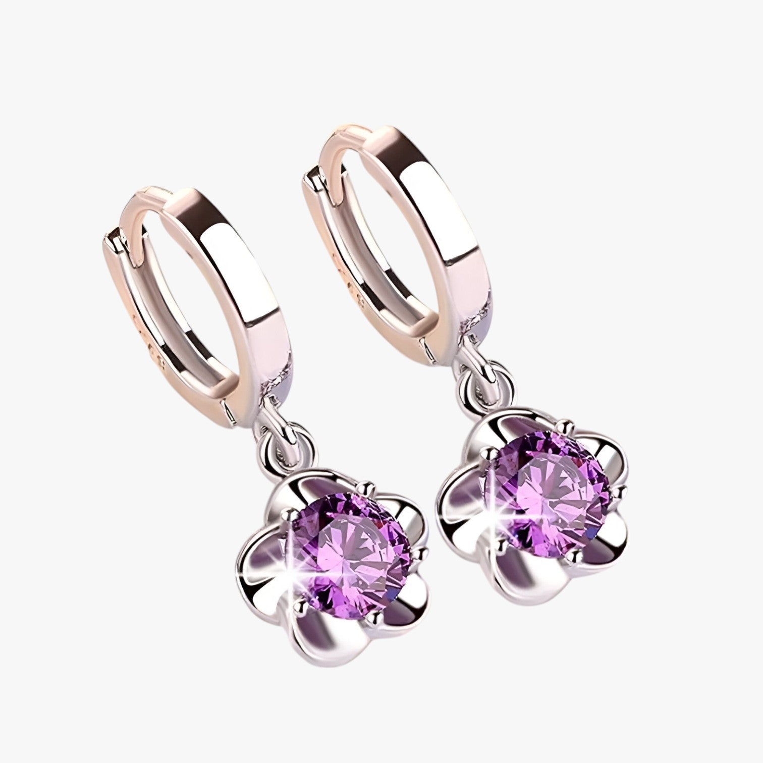 Orecchini in argento sterling – brillantezza di zirconi scintillanti Donna - - 925 sterling silver earrings for women Accessories Jewelry brillantezza donna EARRINGS jewelry orecchini orecchini sterling scintillanti sterling zirconi - Concept Palermo