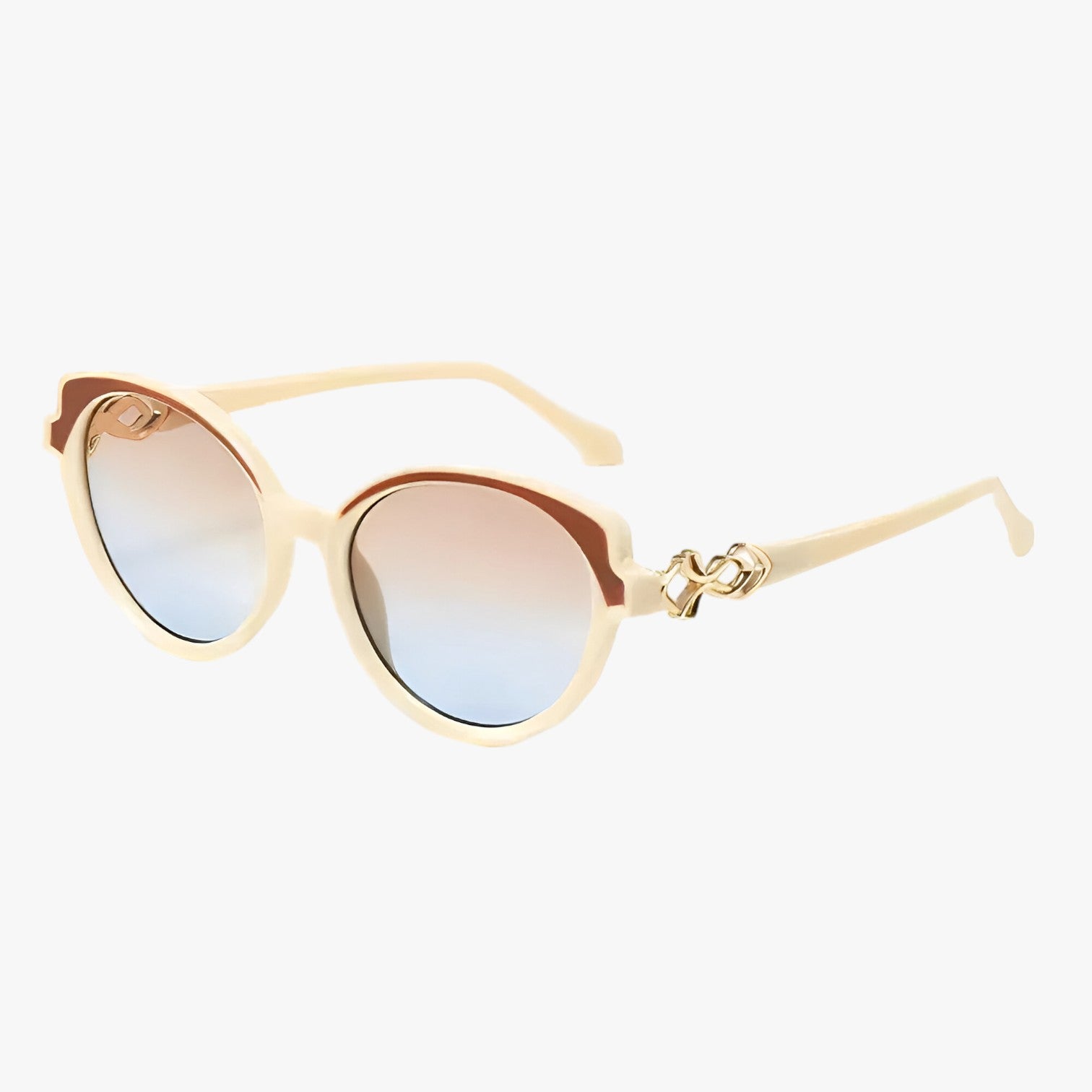 Occhiali cat eye vintage femminili UV400 - LH5685-beige - cateye sunglasses Fashion Sunglasses femminili occhiali occhiali vintage sunglasses sunglasses for women vintage womens sun glasses - Concept Palermo