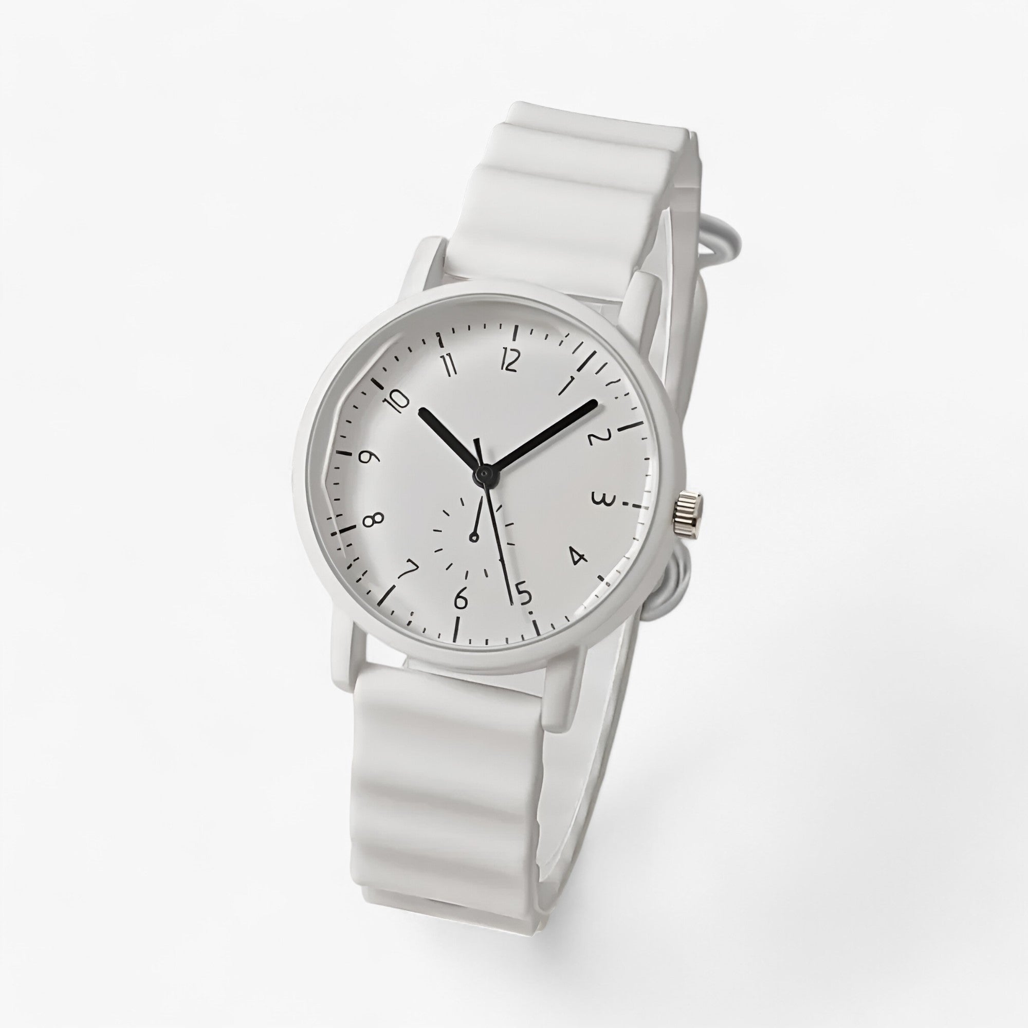Orologio da golf con cinturino in silicone - Bianco - cinturino golf ladies watch orologio orologio golf silicone watch for women watches WOMEN wrist watches for women - Concept Palermo