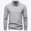 Polo para hombre con cuello de algodón