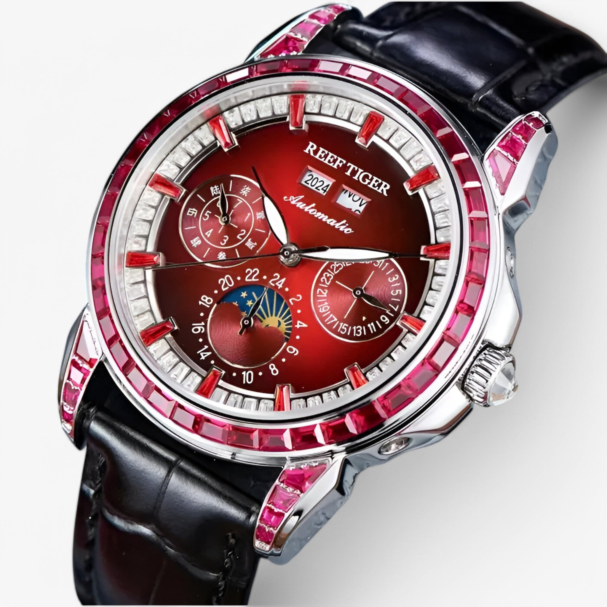 Orologio Meccanico da Uomo Multi-Quadrante, Automatico, in Acciaio Inox - - meccanico mens watch multi orologio orologio meccanico quadrante uomo watch for men watches - Concept Palermo