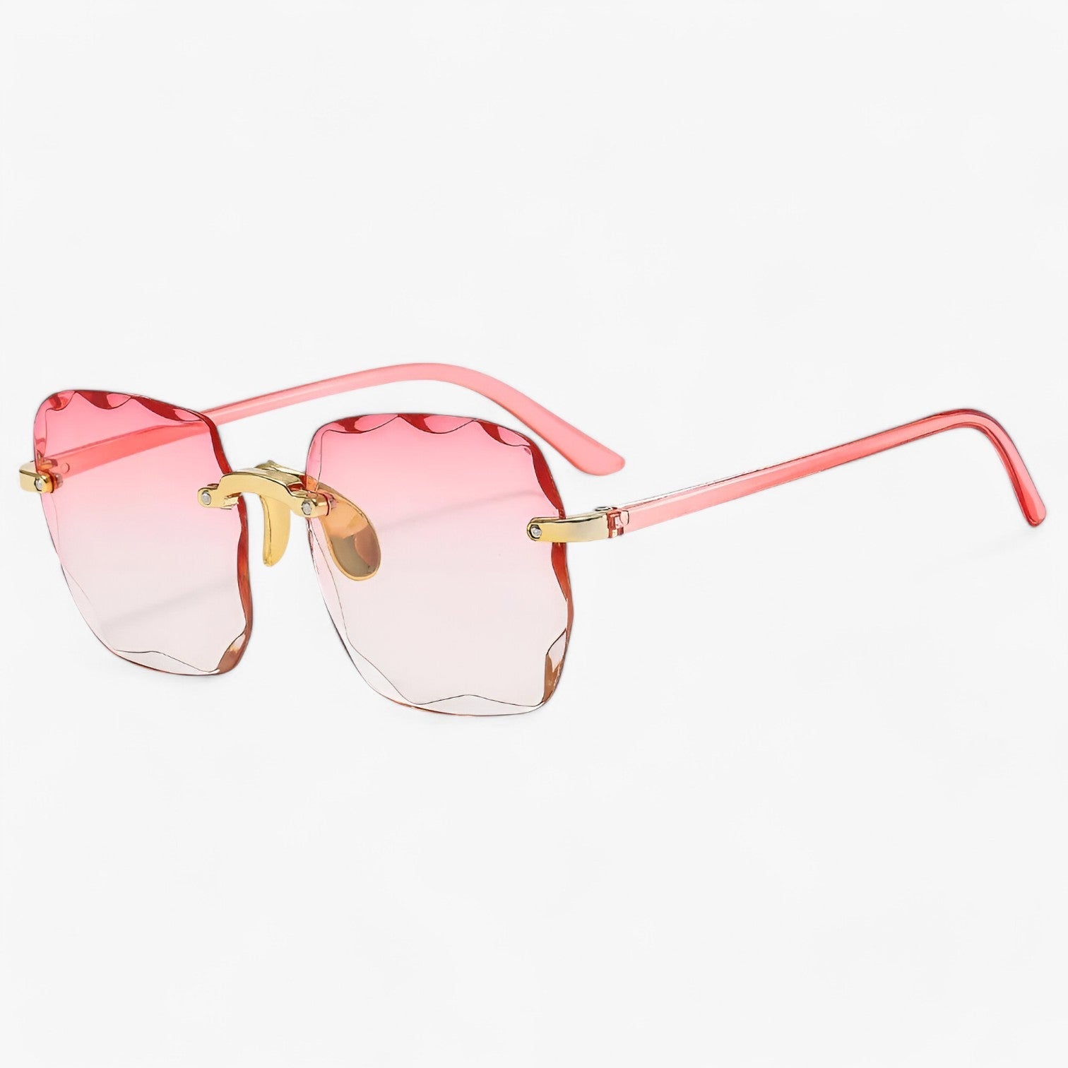 Occhiali da sole senza montatura con protezione UV Uomo - Rosa - Fashion Sunglasses montatura occhiali occhiali sole protezione sole sunglasses uomo WOMEN - Concept Palermo
