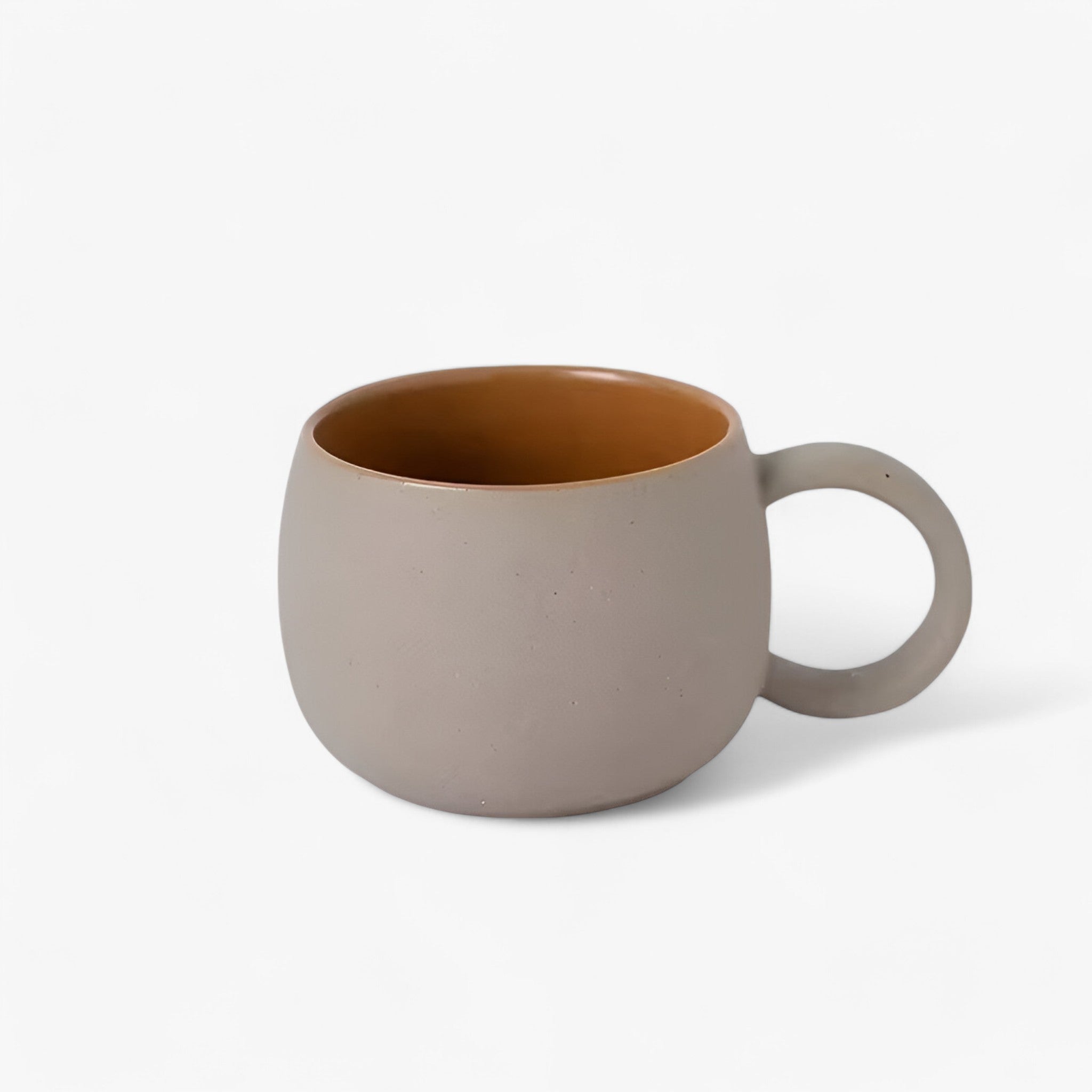 Set Tazze Caffè Espresso in Ceramica con Piattino, Stile Giapponese Minimalista - - caffè caffè espresso espresso giapponese kitchen & dining minimalista piattino tazza - Concept Palermo
