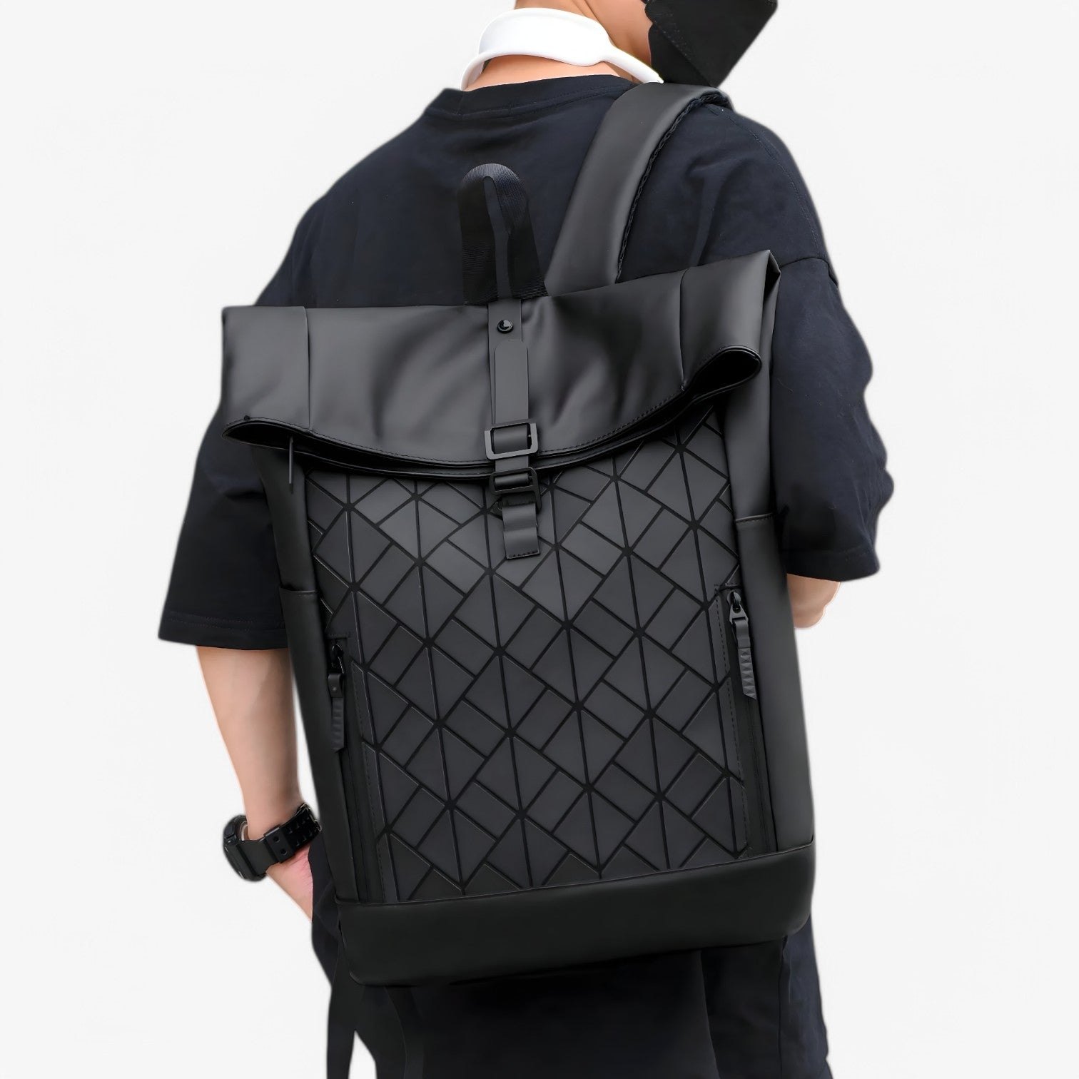 Zaino Versatile da Uomo per Laptop e Uso Quotidiano - - bag bags laptop Leather Bag mens bag quotidiano uomo versatile zaino zaino versatile - Concept Palermo
