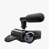 HD camcorder met microfoon voor vlogs Linnen Heren