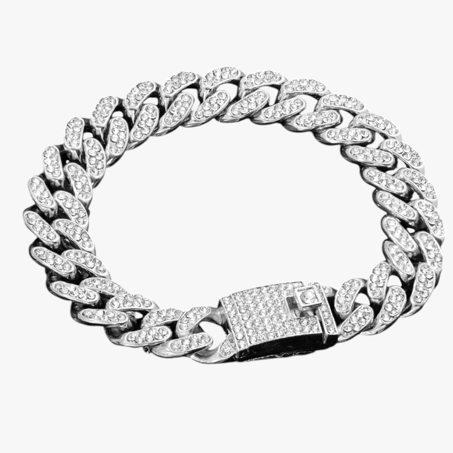 Bracciale Tennis con Ciondoli Cuore & Cristallo – Eleganza Hip Hop per Ogni Occasione Donna - - bracciale bracciale tennis BRACELET BRACELET FOR WOMEN BRACELETS bracelets for women ciondoli cristallo cuore donna eleganza jewelry women bracelets - Concept Palermo