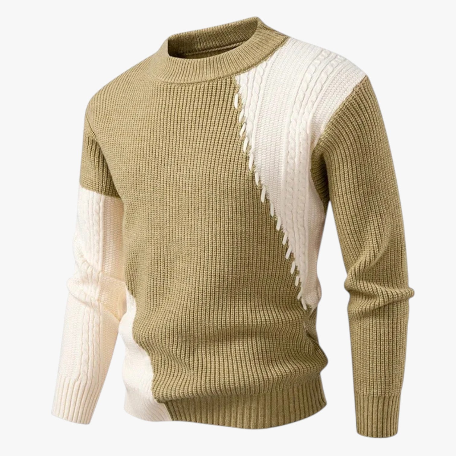 Maglione oversize da uomo, caldo ed, color block, per l'autunno - - autunno block caldo color maglione maglione oversize men's sweater oversize Sweater sweater men sweaters - Concept Palermo