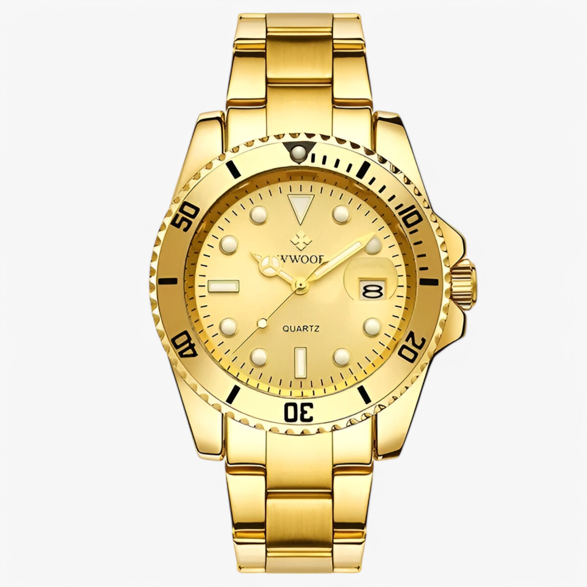 Montre de Plongée de Luxe Étanche Uomo - Oro Oro - accessoires horloges luxe montre montre plongée plongée uomo watches étanche - Concept Palermo