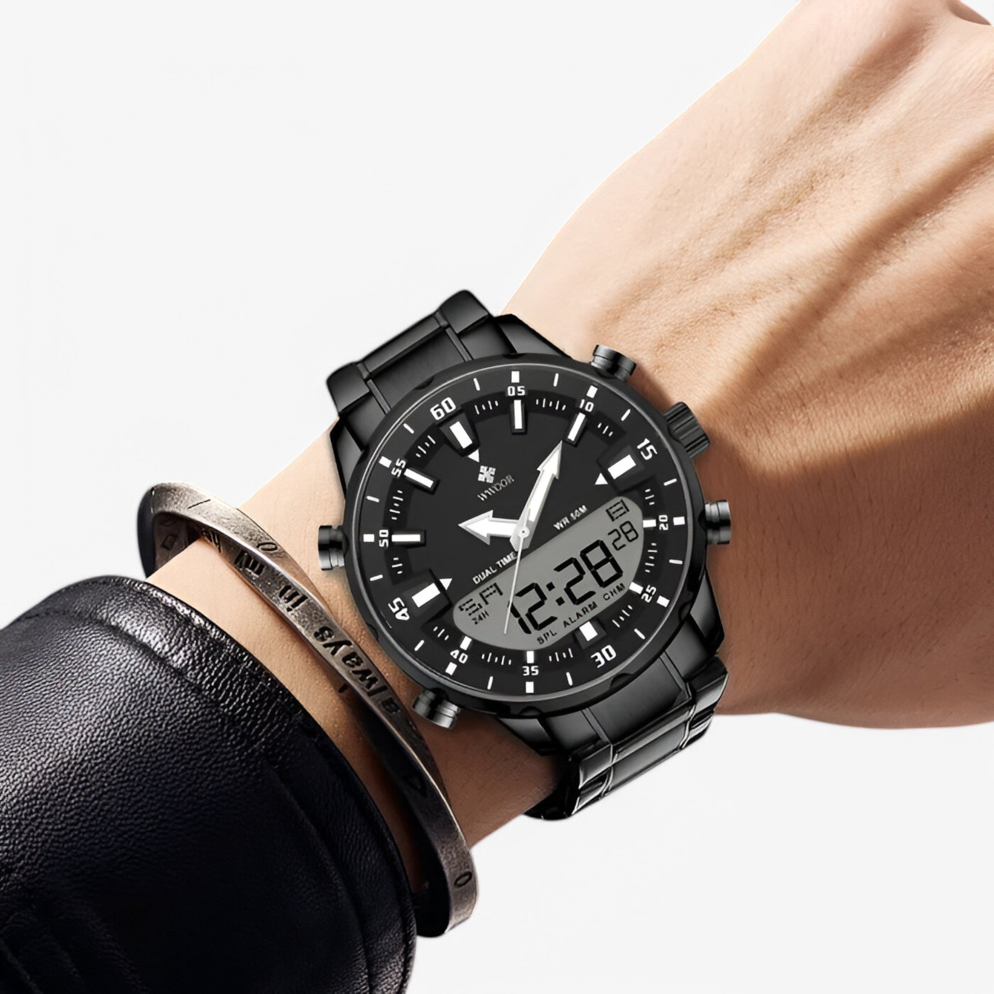 Orologio Militare di Lusso in Acciaio - - accessoires acciaio horloges militare orologio orologio militare watches - Concept Palermo