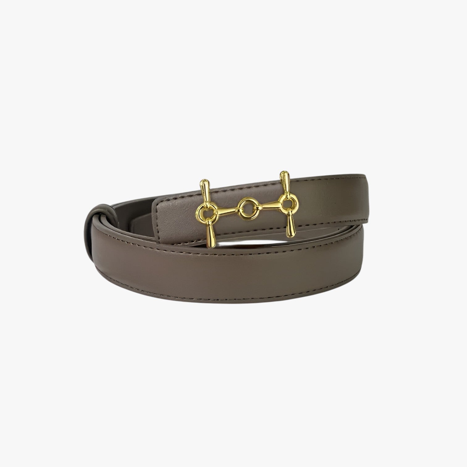 Design senza tempo e vestibilità Pelle - grigio 110cm - belts design design tempo pelle tempo vestibilità waist belt for women Womens belt - Concept Palermo