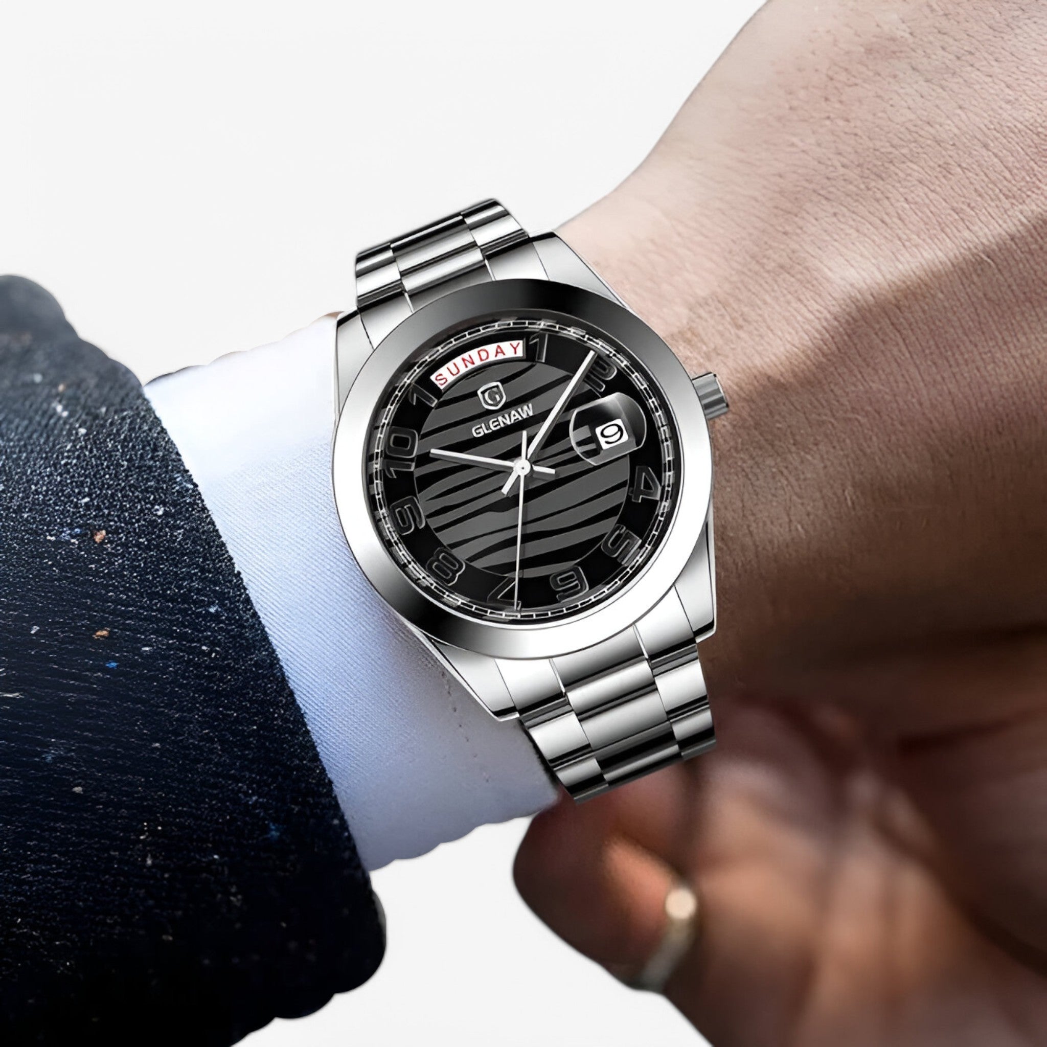 Orologio Multifunzione in Acciaio Inossidabile Uomo - - accessoires acciaio horloges inossidabile multifunzione orologio orologio multifunzione uomo watches - Concept Palermo