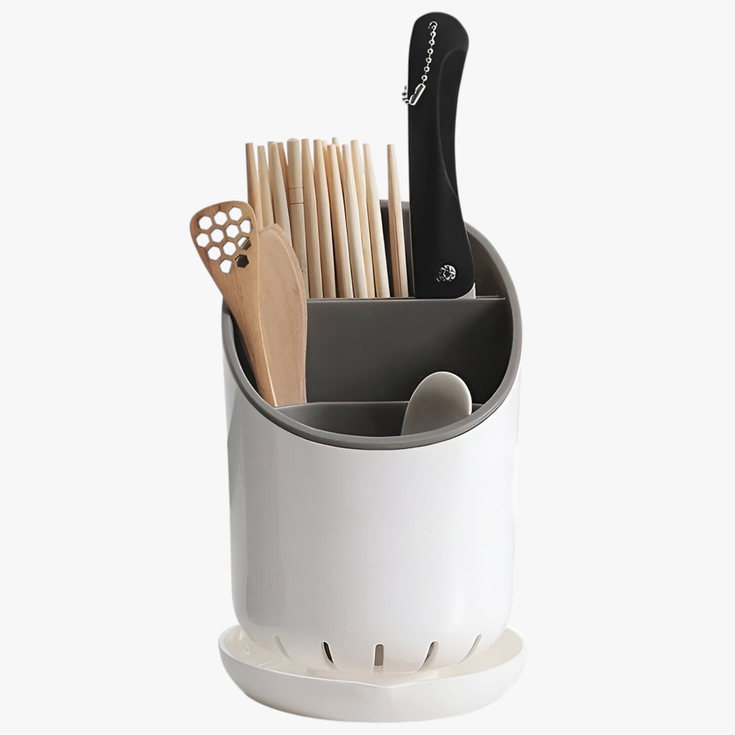 Organizer multifunzione per utensili da cucina - bianco 1pz - cucina Kitchen kitchen & dining kitchen organizer multifunzione organizer organizer multifunzione utensili - Concept Palermo
