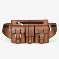 Riñonera de piel para hombre - cómoda, segura