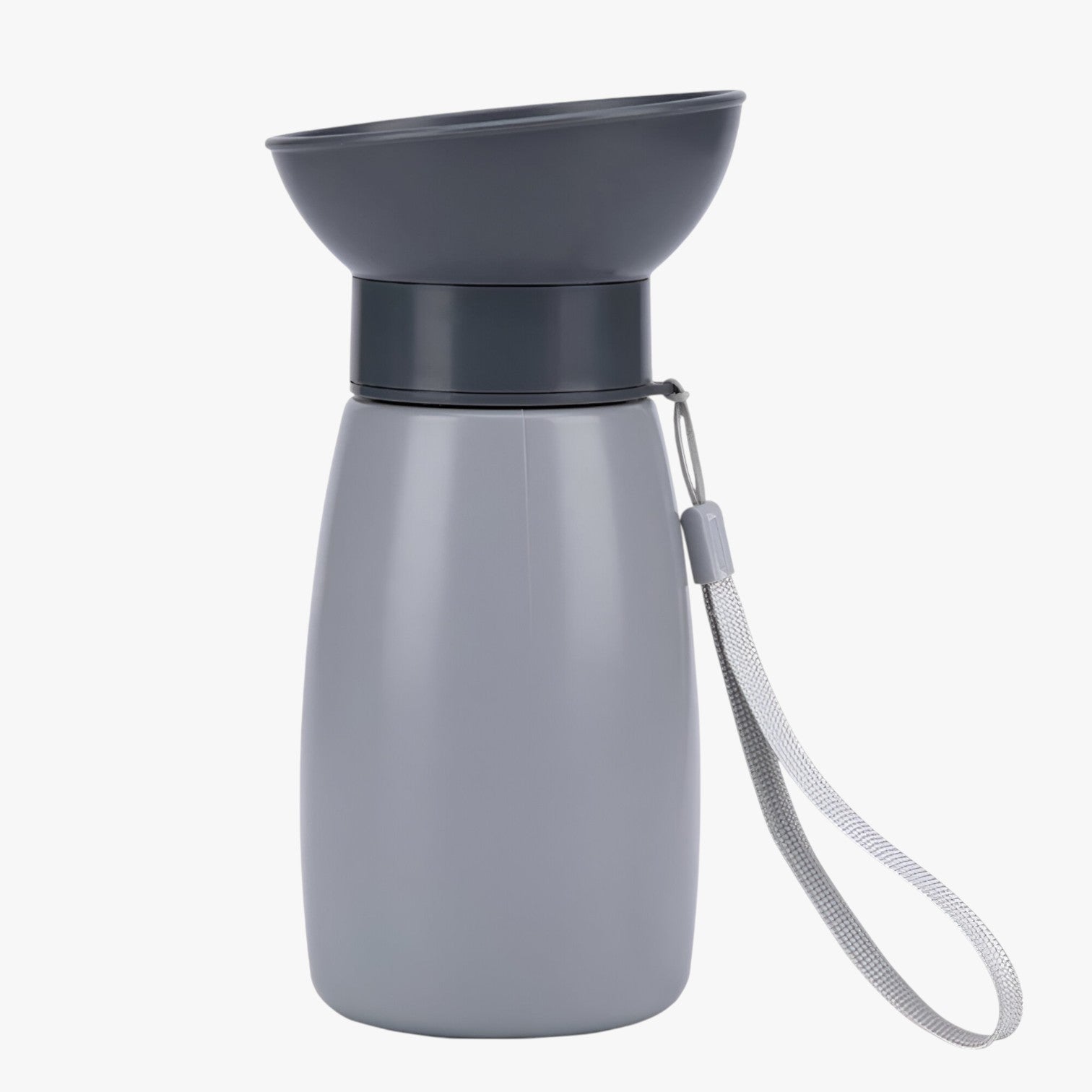 Borraccia Portatile per Cani e Gatti Dispenser d’Acqua da Esterno - Grigio 600ml - acqua borraccia borraccia portatile cani dispenser esterno gatti pet PET SUPPLIES petproduct Pets pets & supplies - Concept Palermo