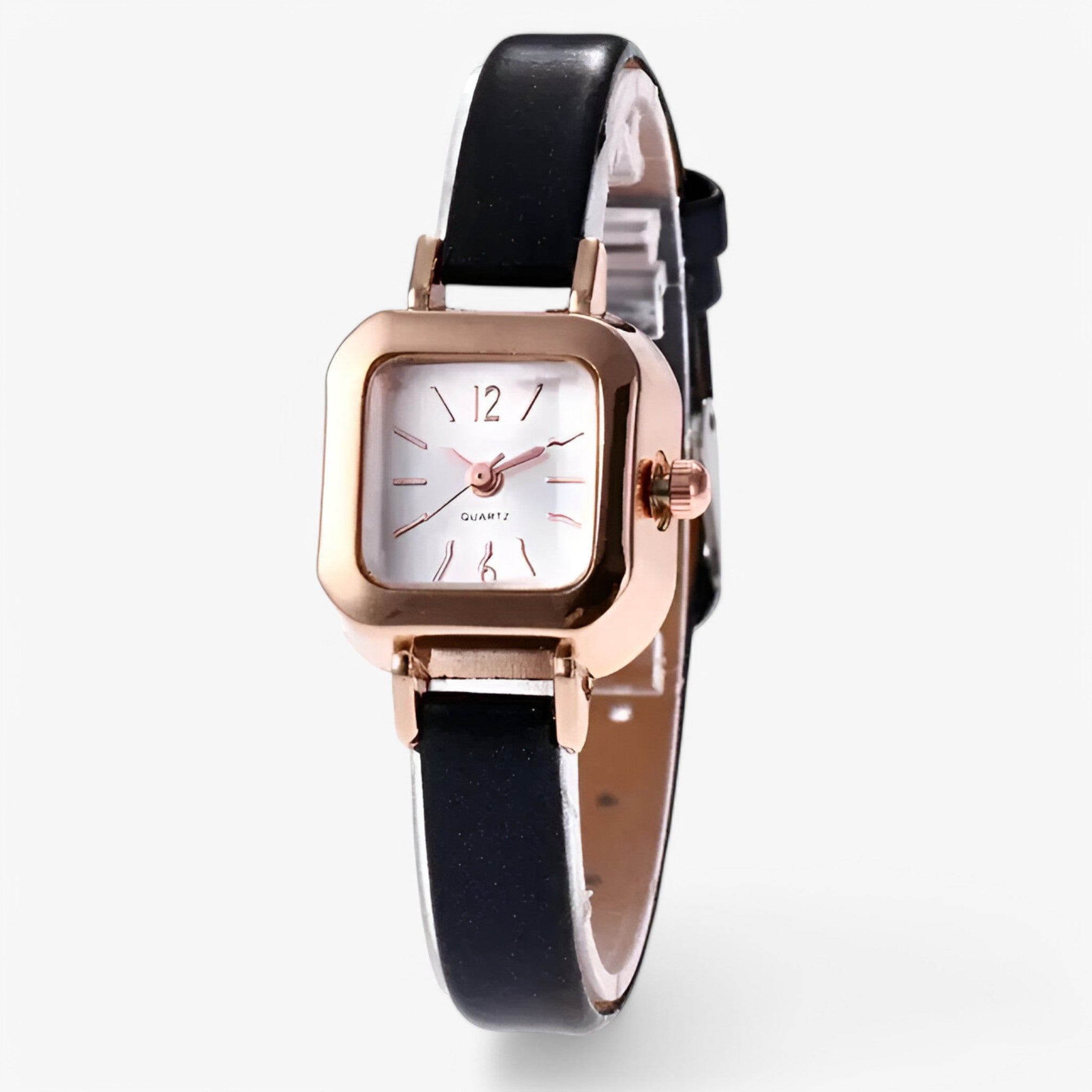 Orologio vintage in pelle - Nera - orologio orologio vintage pelle vintage watch for women watches - Concept Palermo
