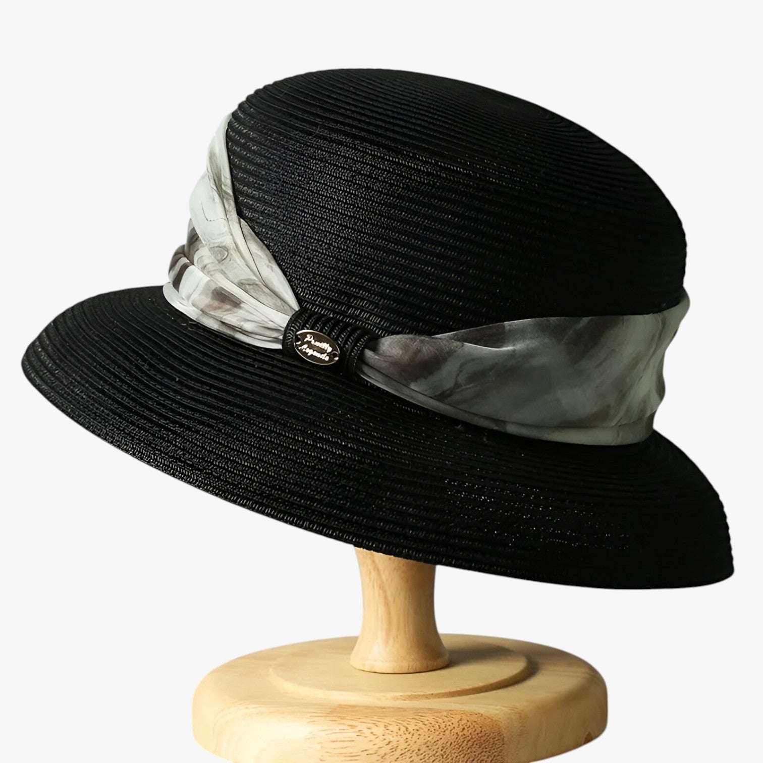 Protezione naturale con cappello da sole - Nero 56-58 - beach hat bucket hats cappello Hat for girls naturale protezione protezione naturale sole summer hat Sun Hats women hat women's hat - Concept Palermo