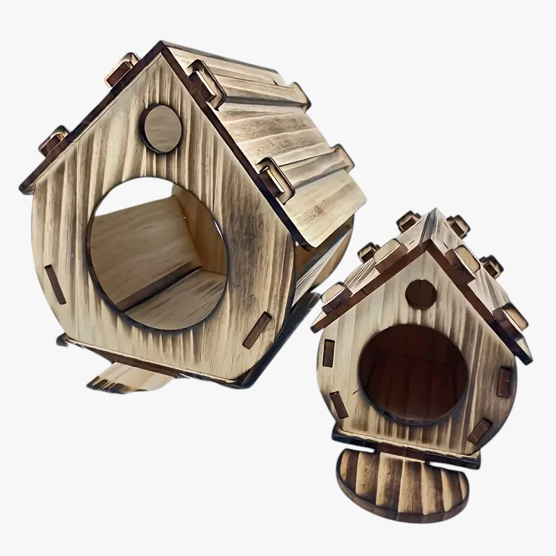 Casetta in legno per uccelli da giardino - - casetta casetta legno giardino legno pet petproduct Pets pets & supplies uccelli - Concept Palermo