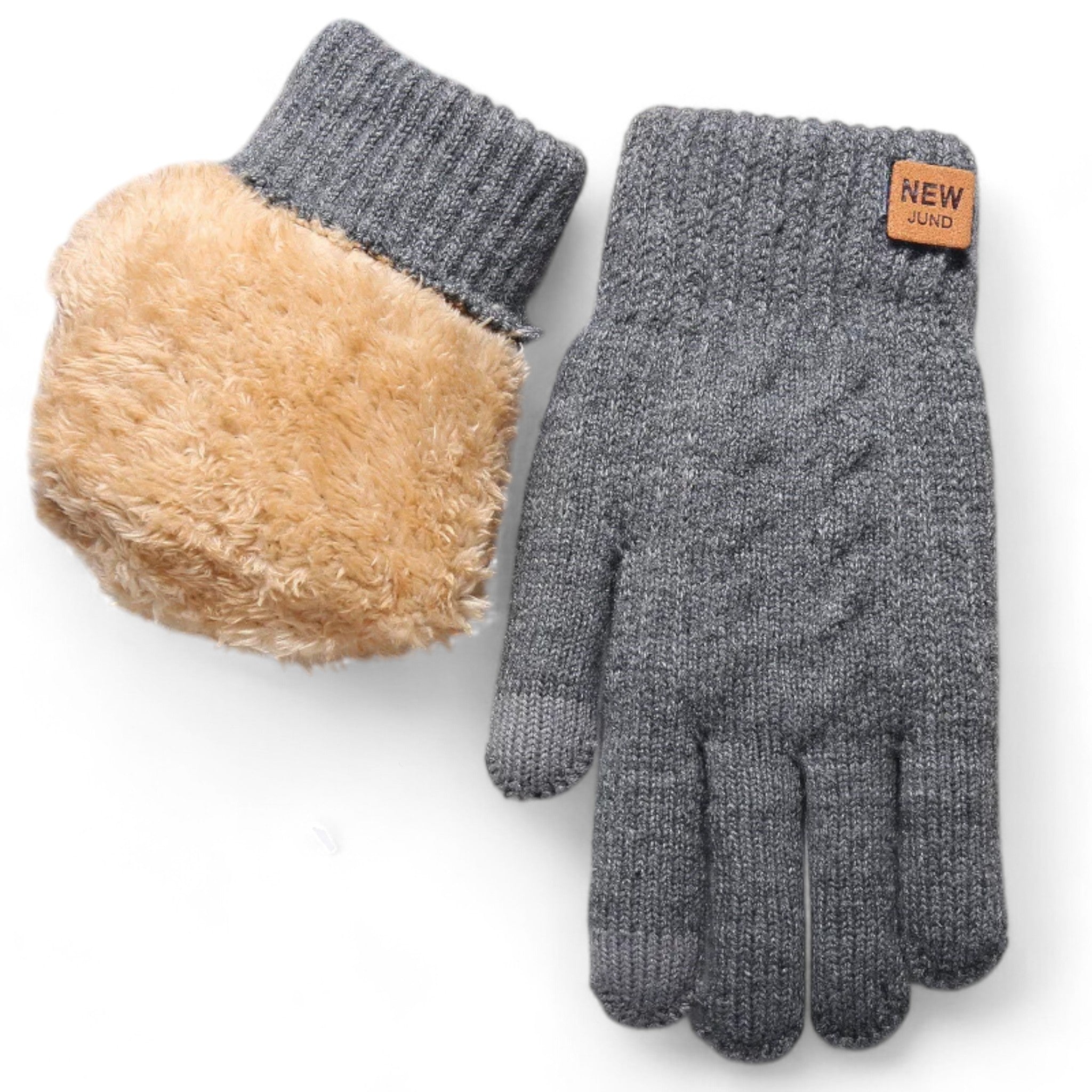 Touchscreen e pile - Ideali per il ciclismo Uomo - Grigio Una taglia - ciclismo gloves & mittens ideali pile touchscreen touchscreen pile uomo - Concept Palermo