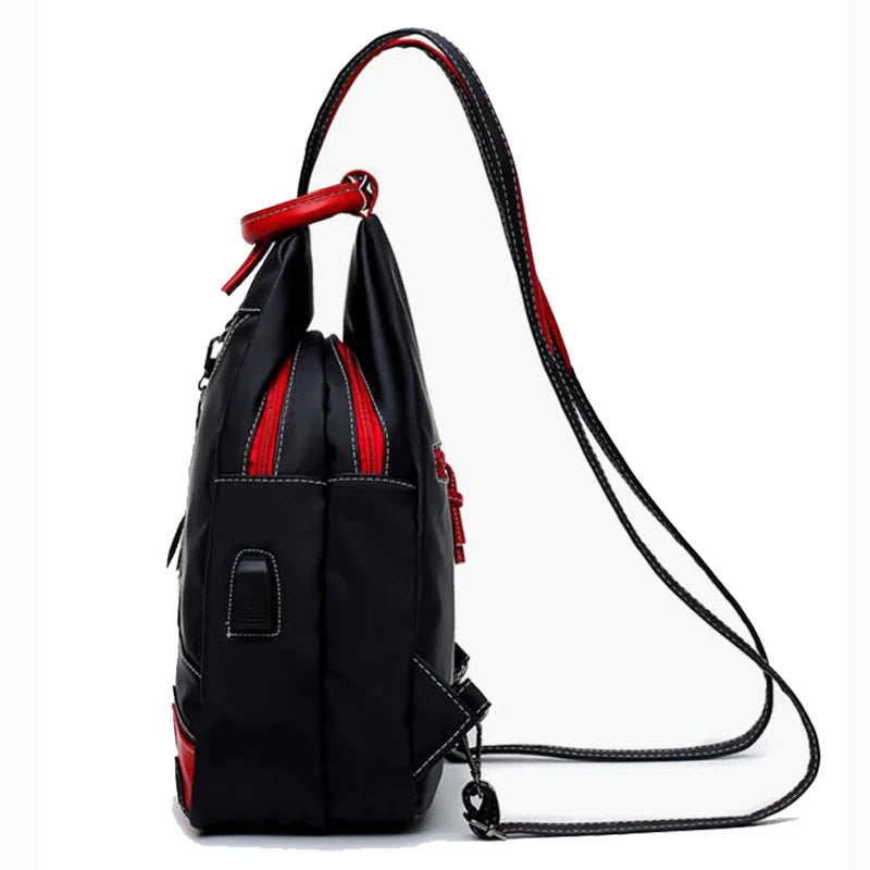 Zaino in nylon impermeabile e spazioso per la scuola e i viaggi Uomo - - Backpacks Bags impermeabile nylon scuola spazioso uomo viaggi women bags zaino - Concept Palermo