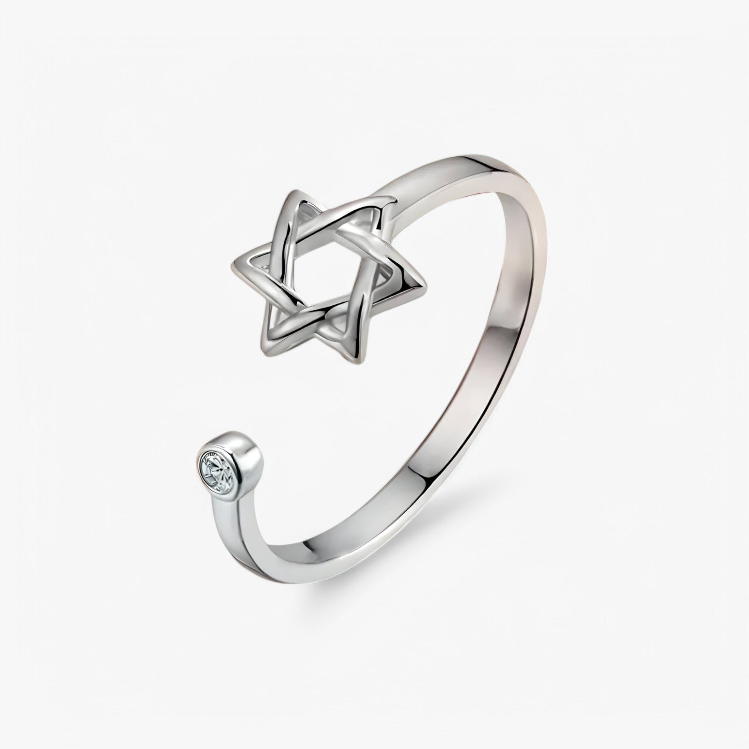 Anello in zircone ster - Regolabile e bellezza senza tempo - - Accessories Jewelry anello anello zircone bellezza jewelry regolabile Rings ster tempo womens ring zircone - Concept Palermo