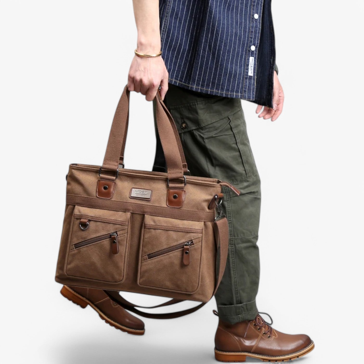 Borsa a spalla in tela vintage - - Bags borsa borsa spalla handbags mens bag spalla tela vintage - Concept Palermo