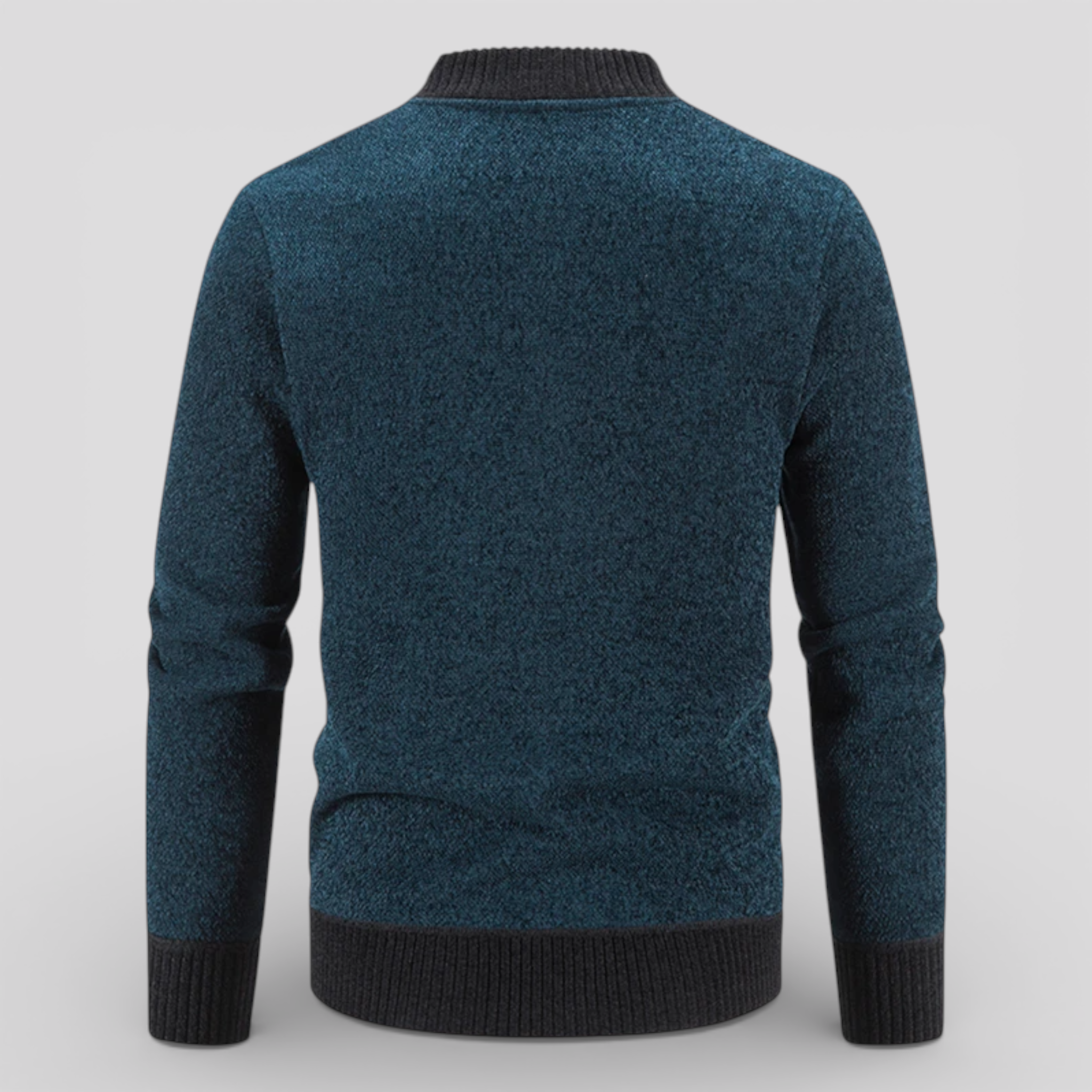 Cardigan Zippato Uomo 100% Lana Merino - Caldo, Morbido e Confortevole - - cardigan cardigan avec poches cardigan zippé cardigan élégant cardigans pour hommes chaud et pratique cross-from-marche-lino-15840255050077 homme mode masculine New-google outerwear moderne pratique style polyvalent vêtement homme vêtement léger zippé - Concept Palermo