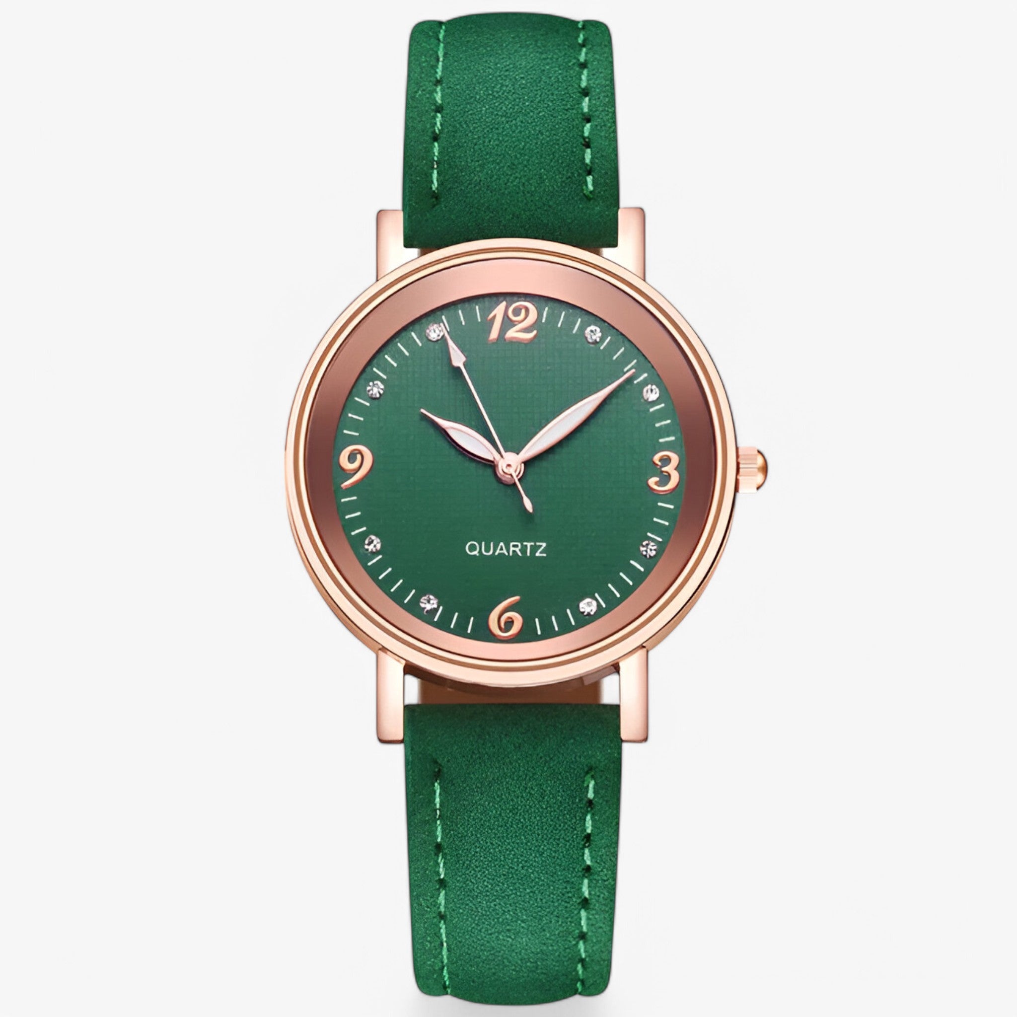 Orologio al Quarzo in Acciaio Inossidabile Uomo - Verde - acciaio female watch inossidabile orologio orologio quarzo quarzo uomo watch for women watches - Concept Palermo