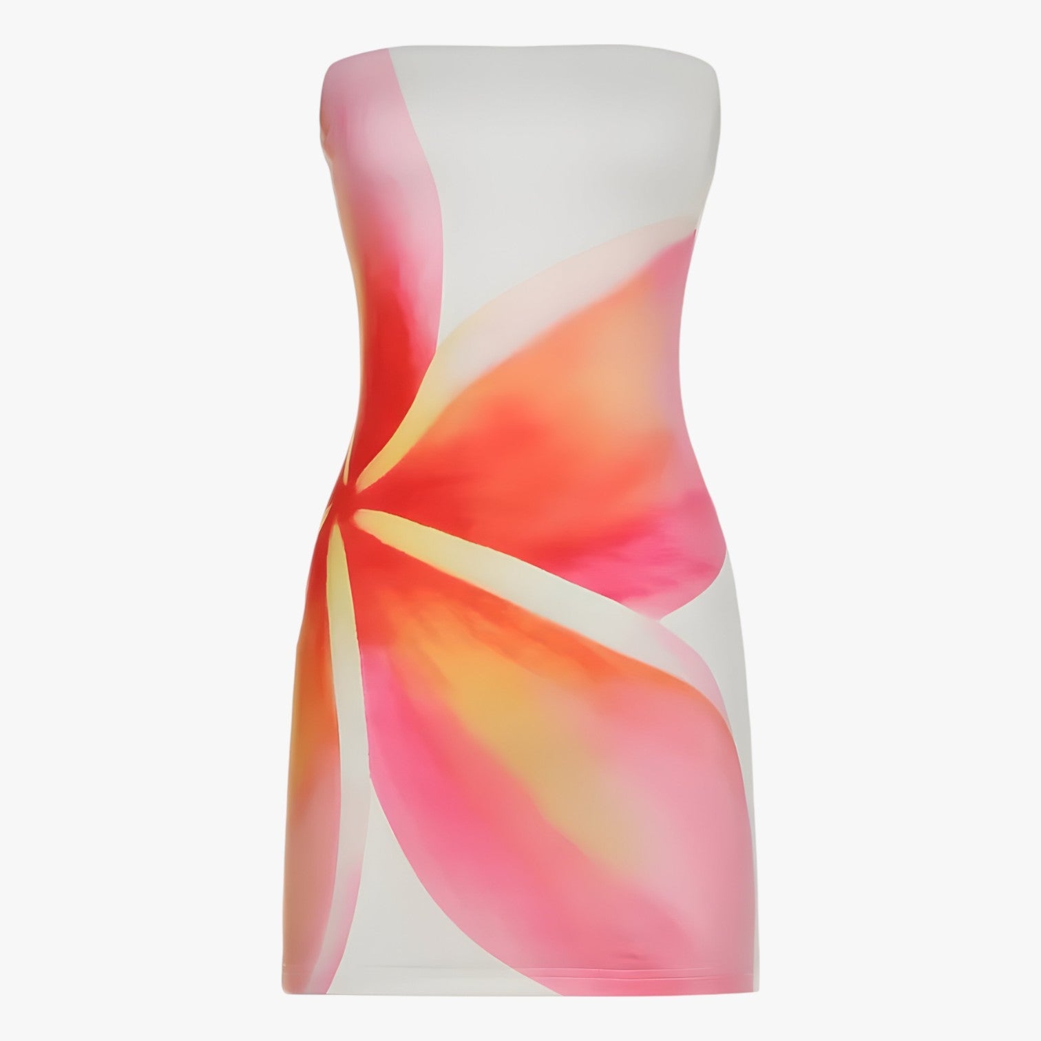 Abito avvolgente senza maniche con motivo floreale Donna - Rosa - abito abito avvolgente avvolgente donna dresses floreale maniche motivo - Concept Palermo