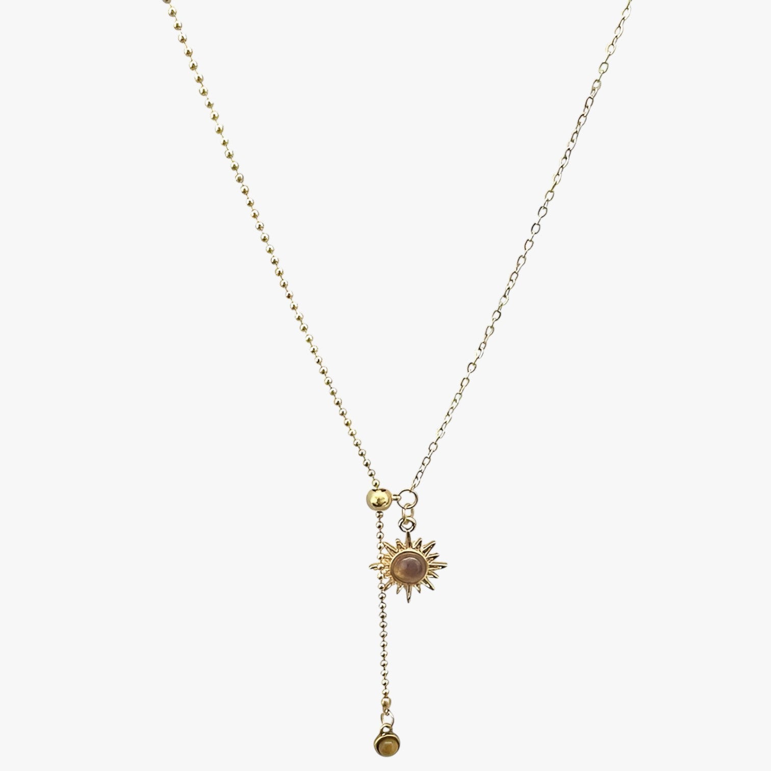 Collana in Tigriocchi Fiore di Sole Accessorio Autunno/Inverno Lana Donna - - accessorio autunno collana collana tigriocchi donna elegant womens necklaces fiore inverno jewelry Necklace NECKLACES Necklaces for Women - Concept Palermo