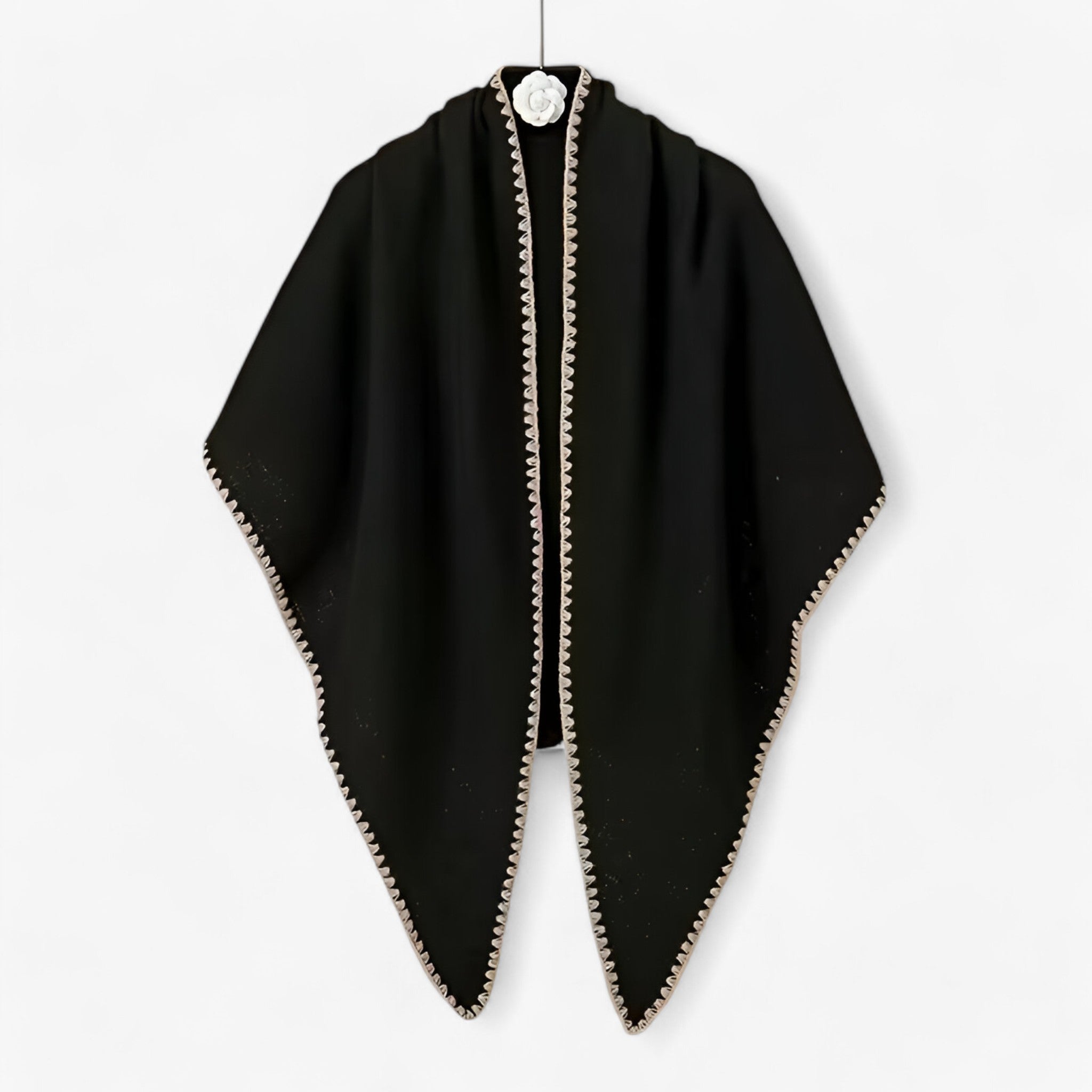 Sciarpa Pashmina Triangolare Effen – Calore per Ogni Occasione Uomo - Nero - calore effen occasione ogni pashmina scarves & shawls sciarpa sciarpa pashmina - Concept Palermo