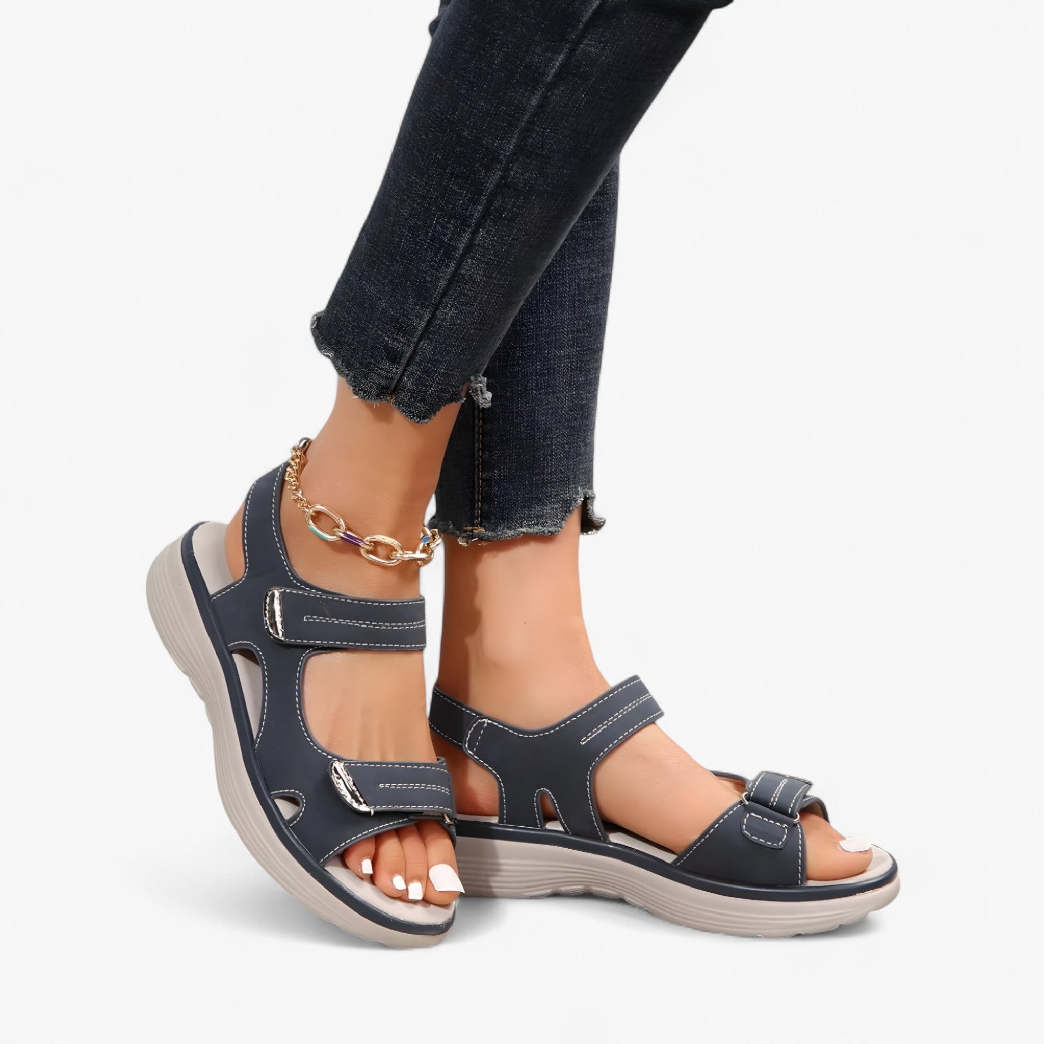 Sandalias con plataforma - seguras y transpirables para hombre