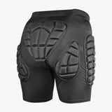 Gewatteerde zwarte heren fietsbroek ademend met gel voor racefiets en MTB